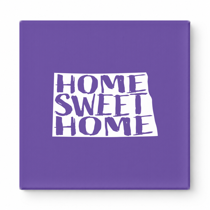 HOME SWEET HOME — North Dakota State Silhouette