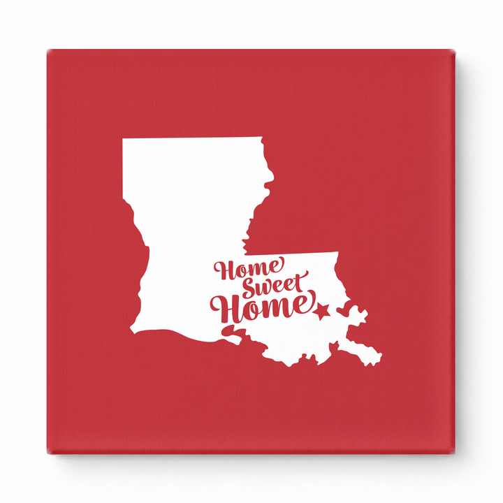 Home Sweet New Orleans — Louisiana State Silhouette