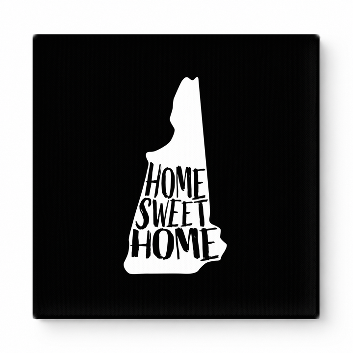 HOME SWEET HOME — New Hampshire State Silhouette