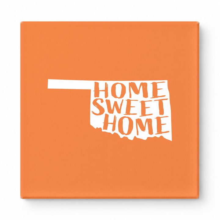 HOME SWEET HOME — Oklahoma State Silhouette