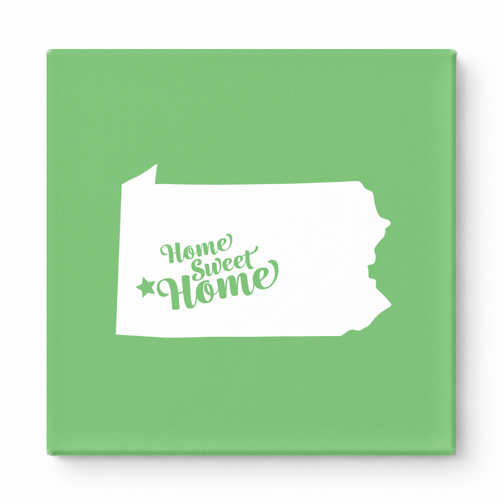 Home Sweet Pittsburgh — Pennsylvania State Silhouette