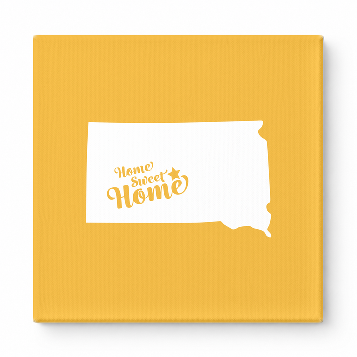 Home Sweet Rapid City — South Dakota State Silhouette