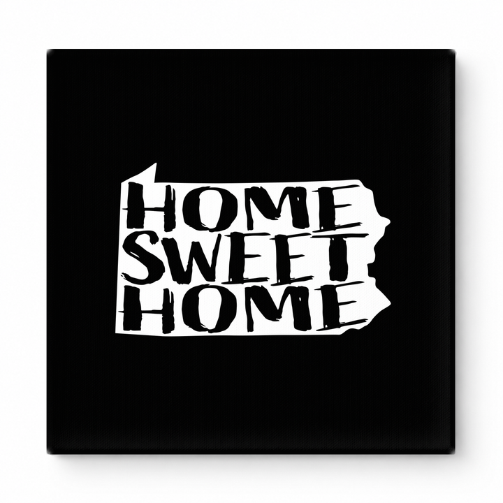 HOME SWEET HOME — Pennsylvania State Silhouette