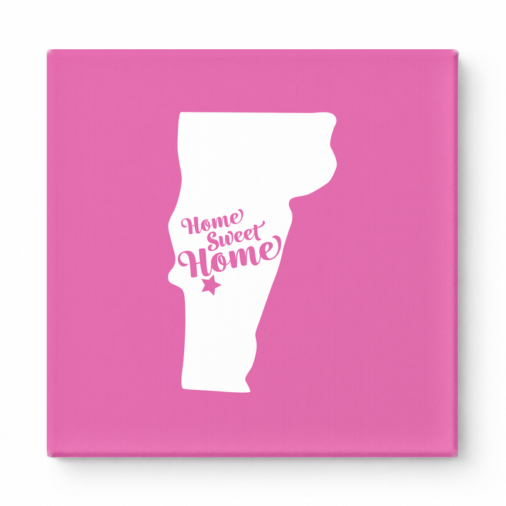 Home Sweet Rutland — Vermont State Silhouette