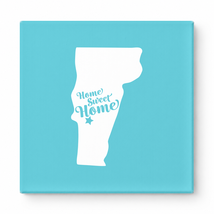 Home Sweet Rutland — Vermont State Silhouette