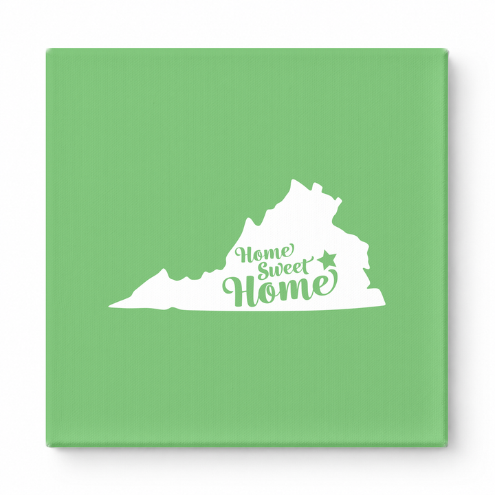 Home Sweet Virginia Beach — Virginia State Silhouette