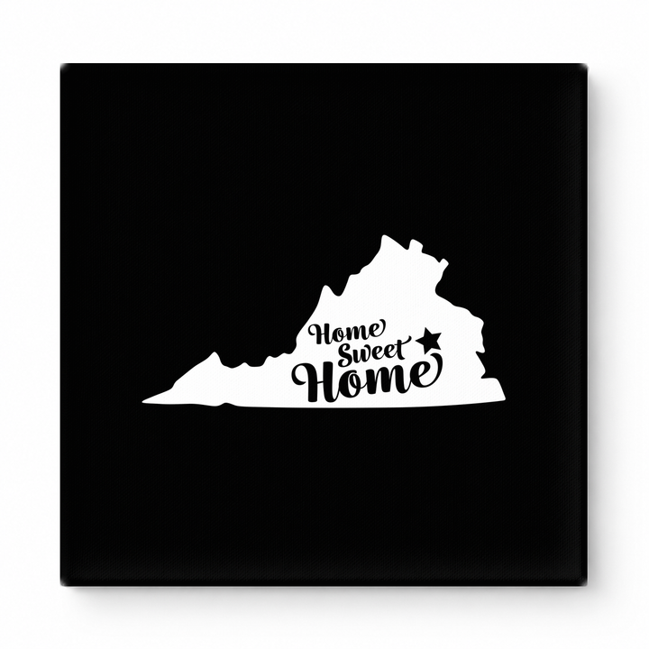 Home Sweet Home — Virginia State Silhouette