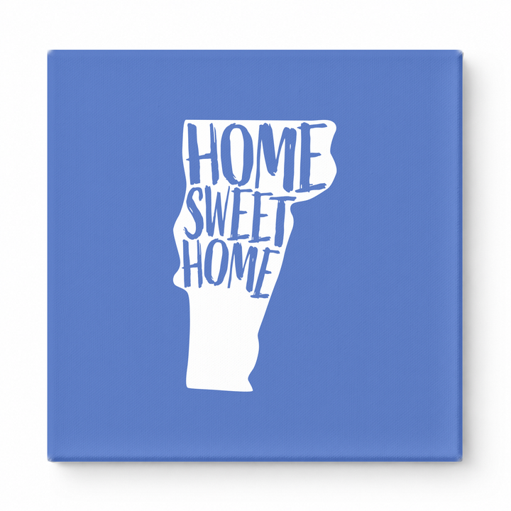 HOME SWEET HOME — Vermont State Silhouette