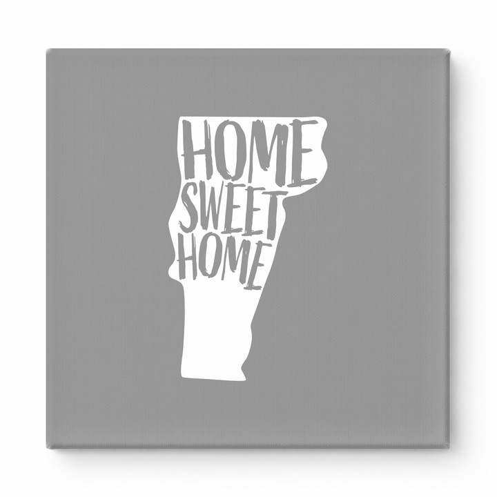 HOME SWEET HOME — Vermont State Silhouette