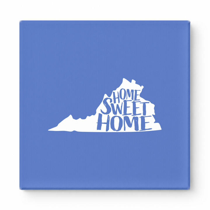 HOME SWEET HOME — Virginia State Silhouette