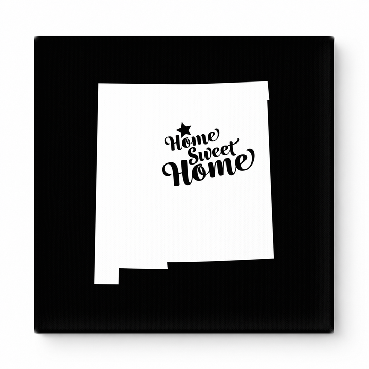Home Sweet Santa Fe — New Mexico State Silhouette