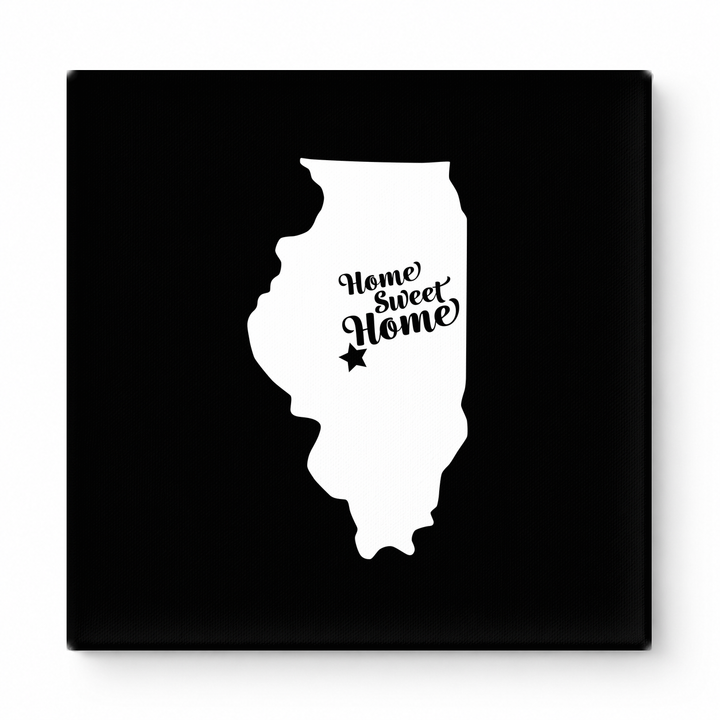 Home Sweet Chicago — Illinois State Silhouette
