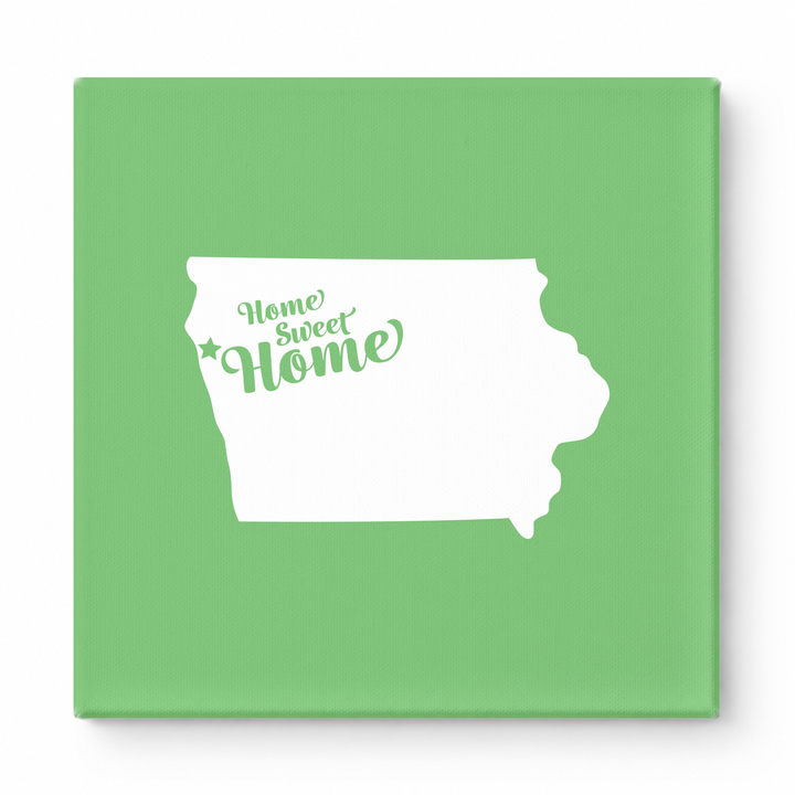 Home Sweet Sioux City — Iowa State Silhouette