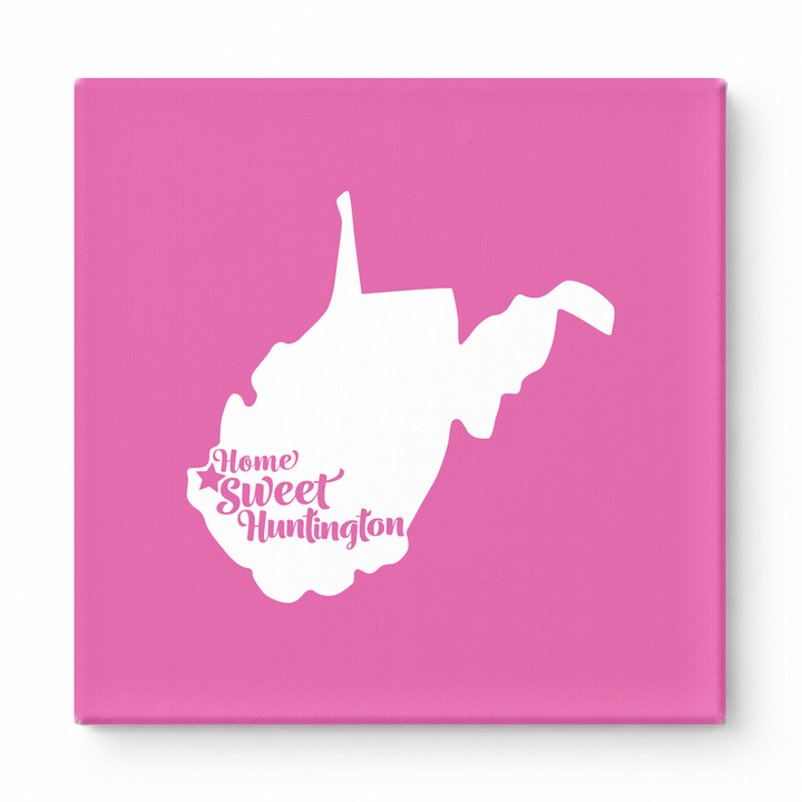 Home Sweet Huntington — West Virginia State Silhouette