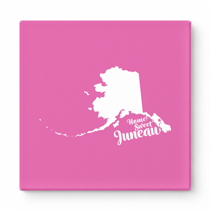 Home Sweet Juneau — Alaska State Silhouette
