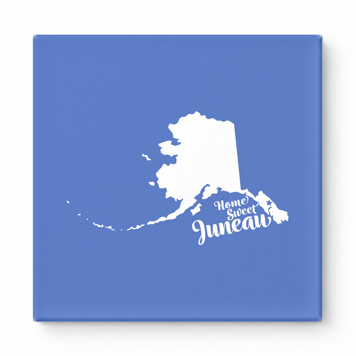Home Sweet Juneau — Alaska State Silhouette