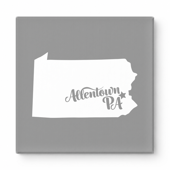 Home Sweet Allentown — Pennsylvania State Silhouette