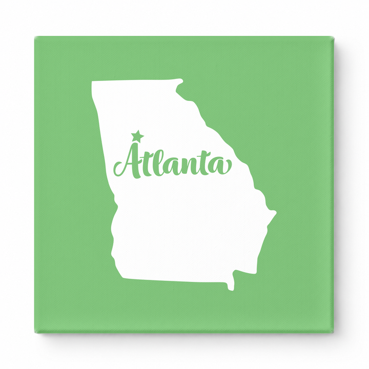 Home Sweet Atlanta — Georgia State Silhouette