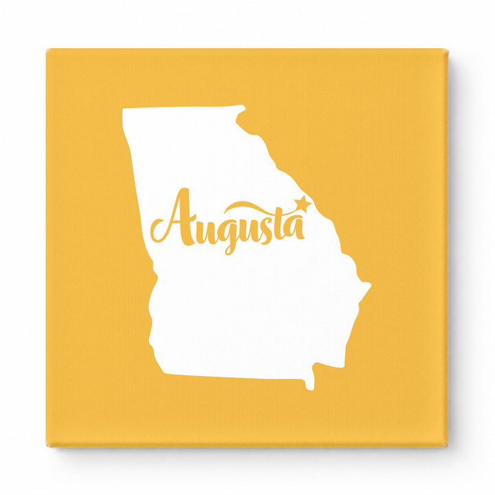Home Sweet Augusta — Georgia State Silhouette