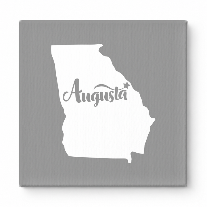Home Sweet Augusta — Georgia State Silhouette