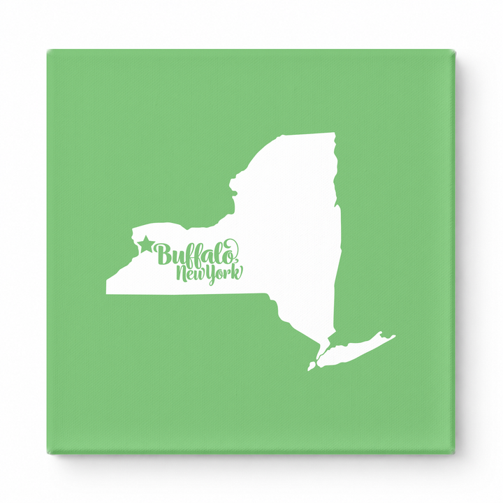 Home Sweet Buffalo — New York State Silhouette
