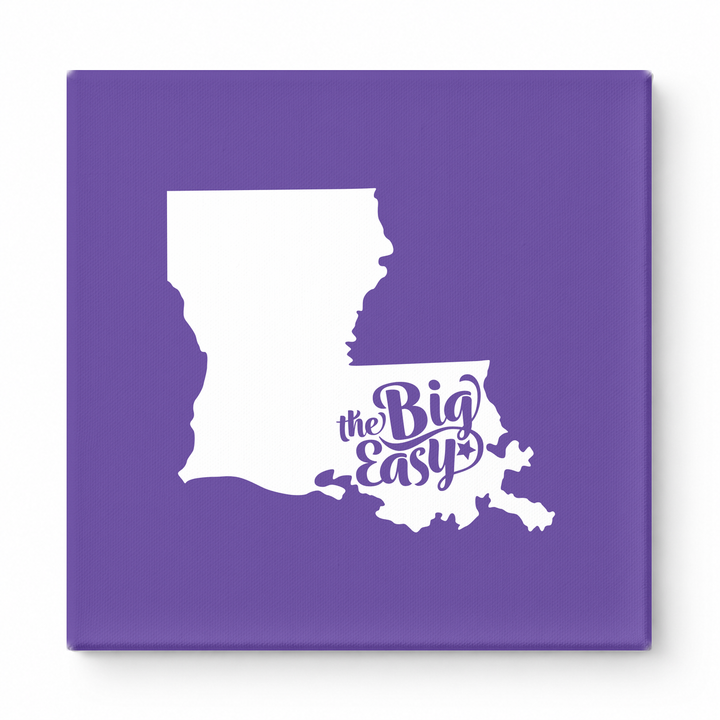 Home Sweet New Orleans — Louisiana State Silhouette