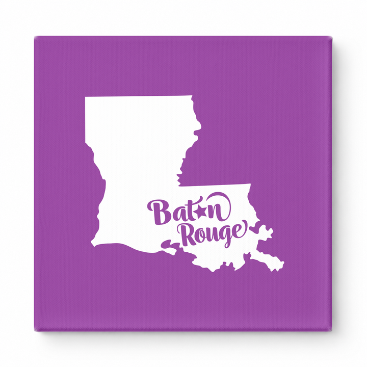 Home Sweet Baton Rouge — Louisiana State Silhouette