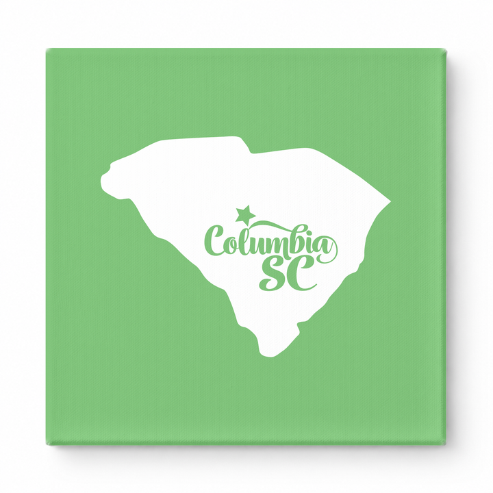 Home Sweet Columbia — South Carolina State Silhouette