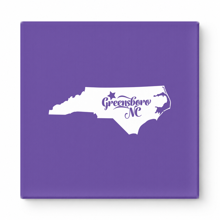 Home Sweet Greensboro — North Carolina State Silhouette