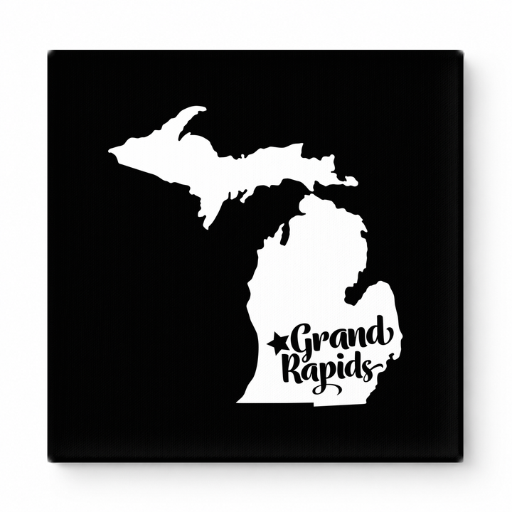Home Sweet Grand Rapids — Michigan State Silhouette