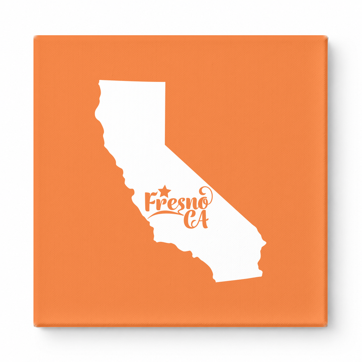 Home Sweet Fresno — California State Silhouette