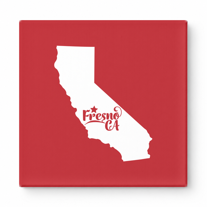 Home Sweet Fresno — California State Silhouette