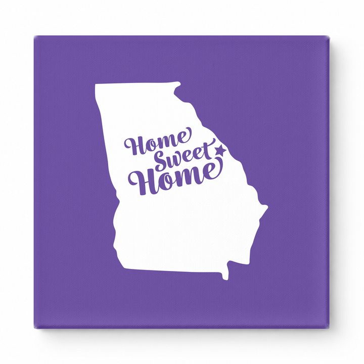 Home Sweet Augusta — Georgia State Silhouette