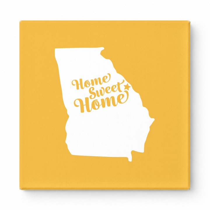 Home Sweet Augusta — Georgia State Silhouette