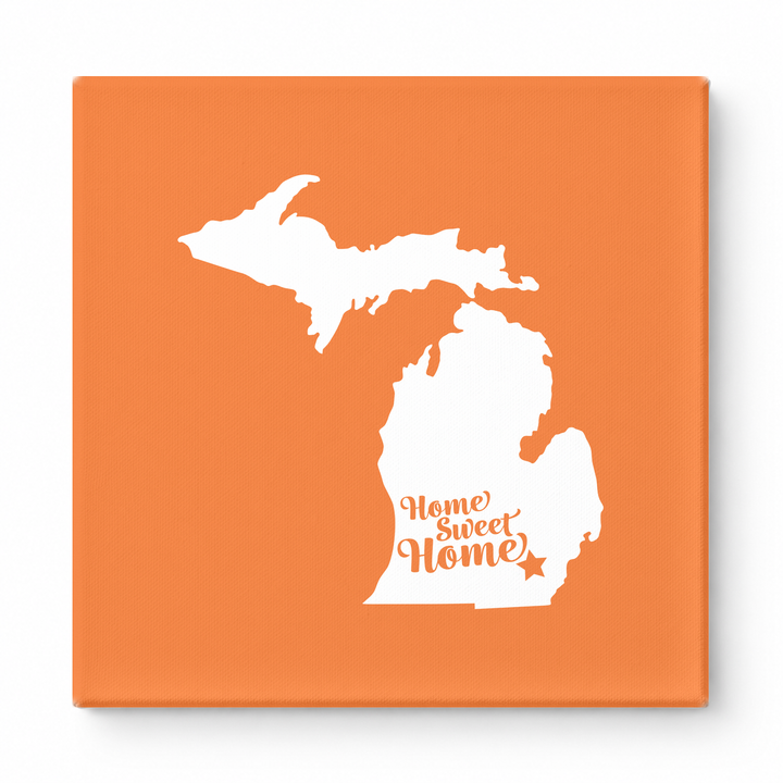 Home Sweet Grand Rapids — Michigan State Silhouette
