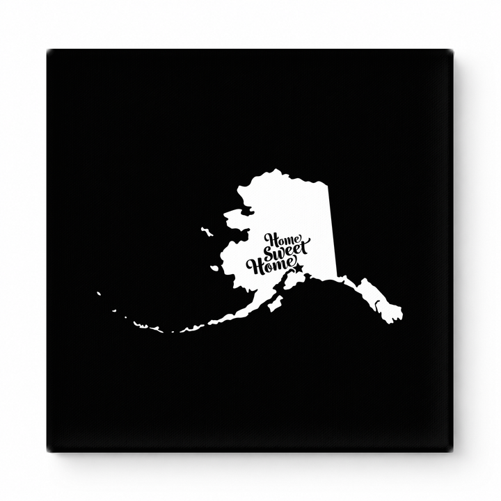 Home Sweet Home — Alaska State Silhouette