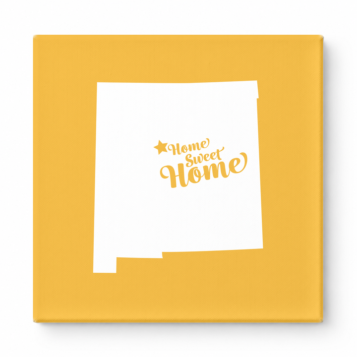 Home Sweet Santa Fe — New Mexico State Silhouette