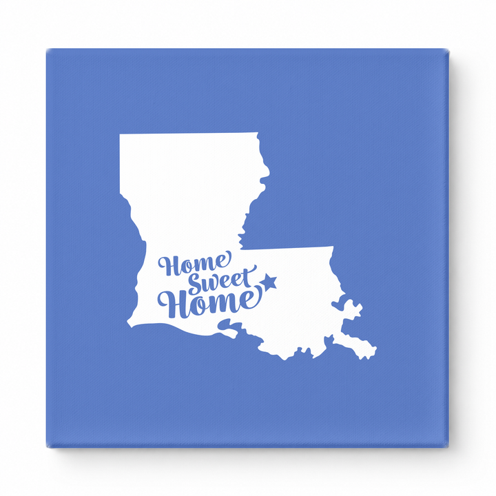 Home Sweet Baton Rouge — Louisiana State Silhouette