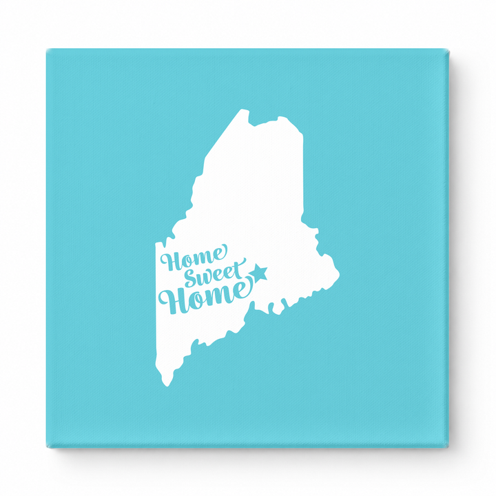 Home Sweet Portland — Maine State Silhouette