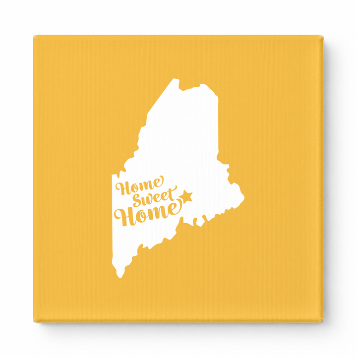 Home Sweet Portland — Maine State Silhouette