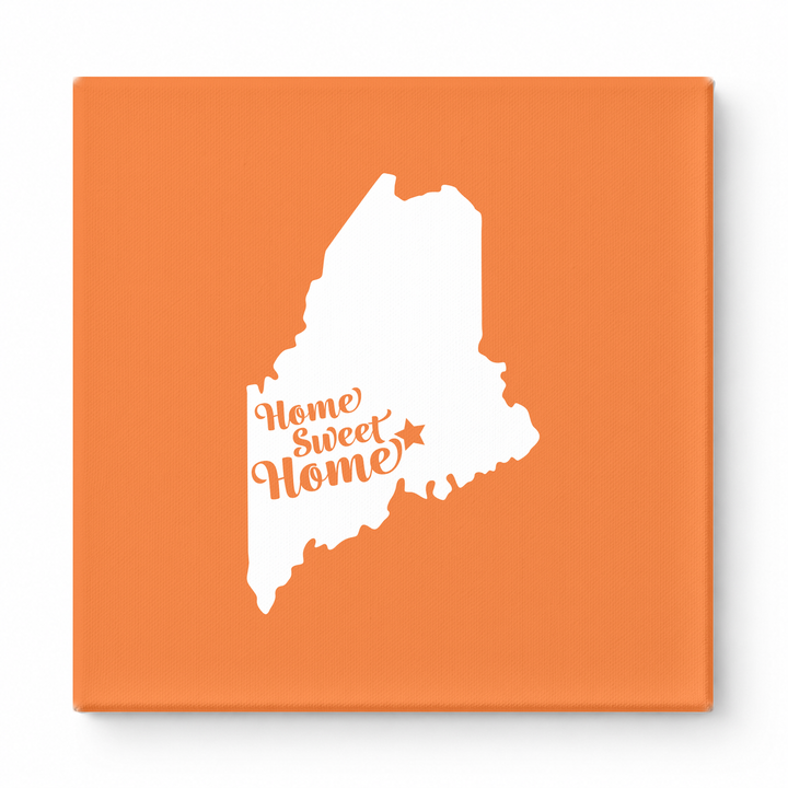 Home Sweet Portland — Maine State Silhouette