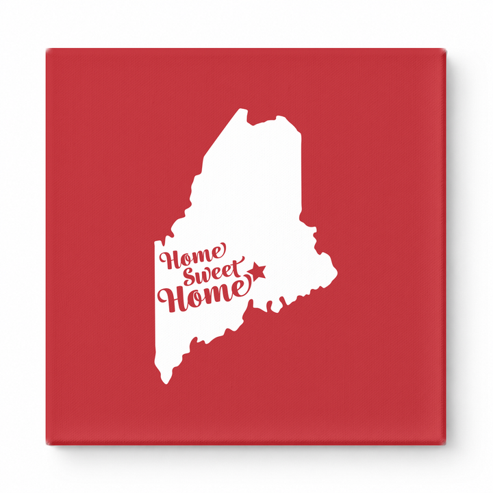 Home Sweet Portland — Maine State Silhouette
