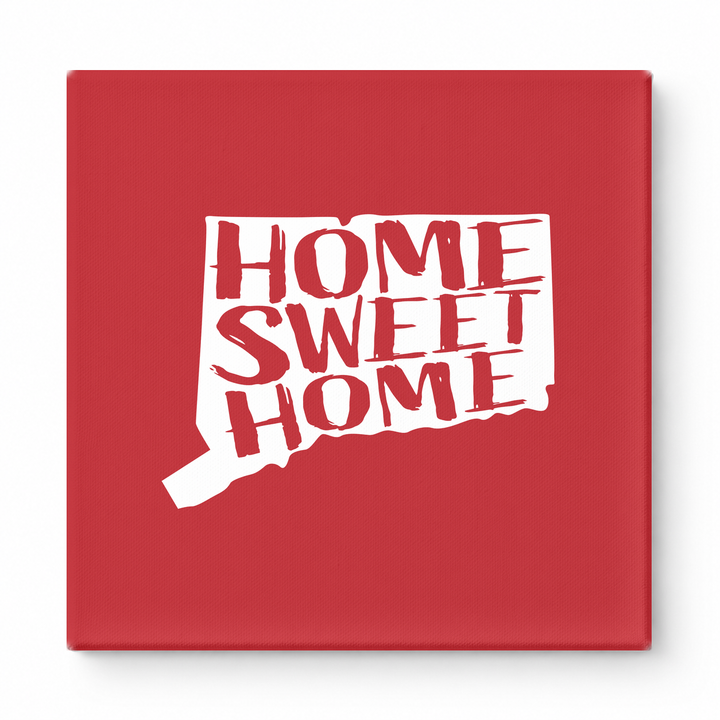 HOME SWEET HOME — Connecticut State Silhouette