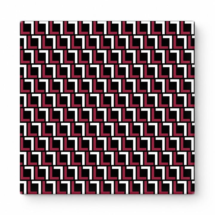 Maroon & White Plaid — National Football Teams