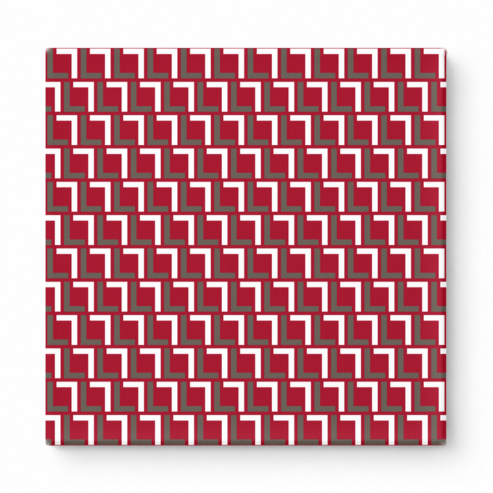 Crimson & White Squares — National Football Teams