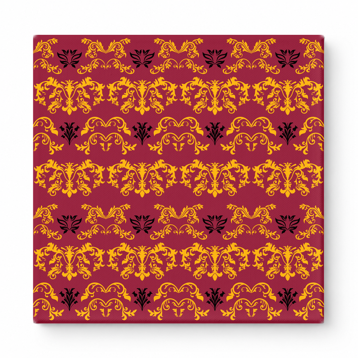 Burgundy & Gold Baroque — National Football Teams