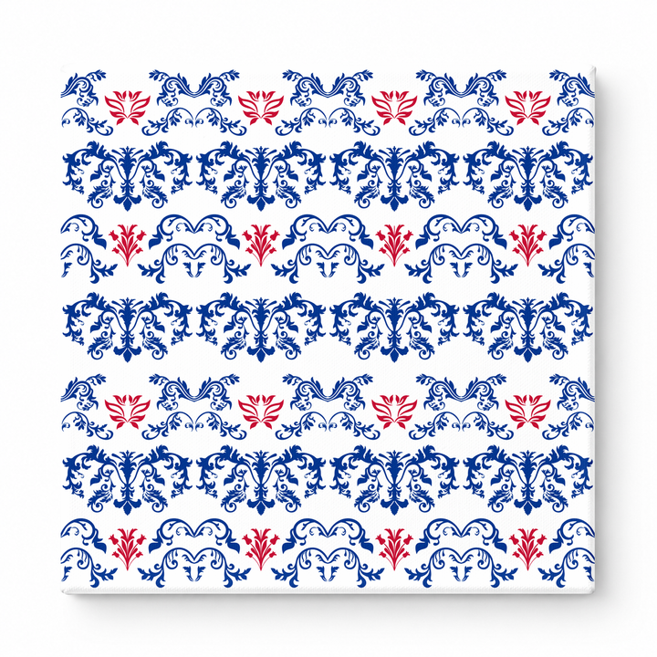 Navy & Red Baroque — National Football Teams