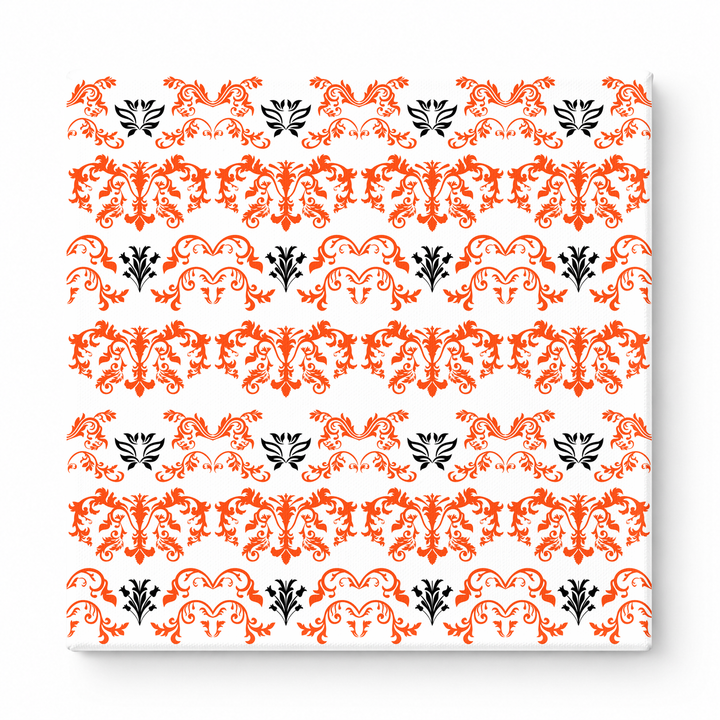Orange & Black Baroque — National Football Teams