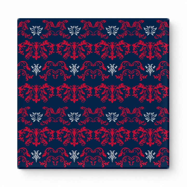 Navy & Red Baroque — National Football Teams