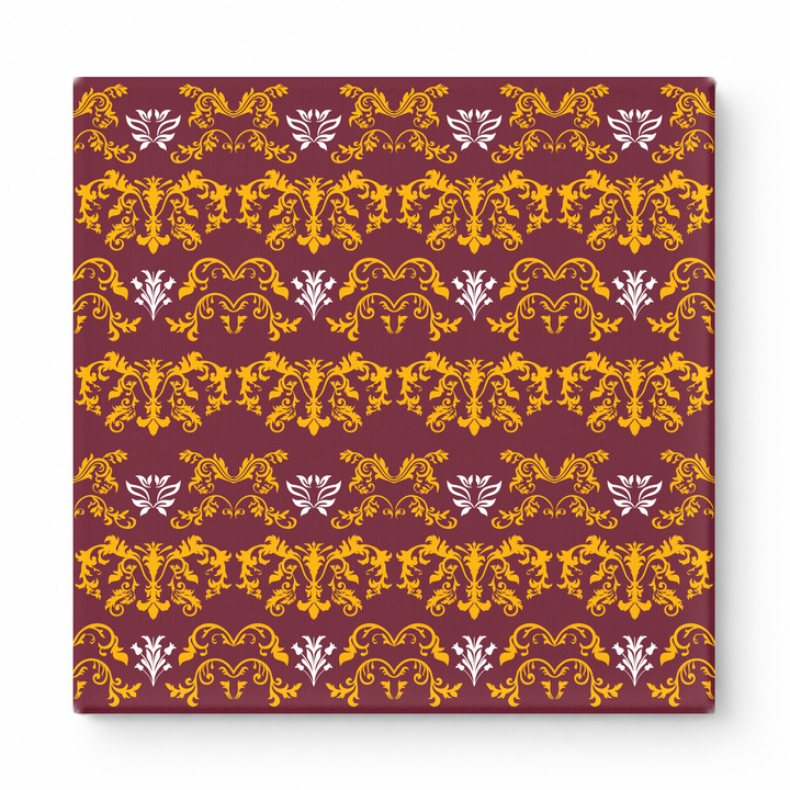 Maroon & Gold Baroque — National Football Teams